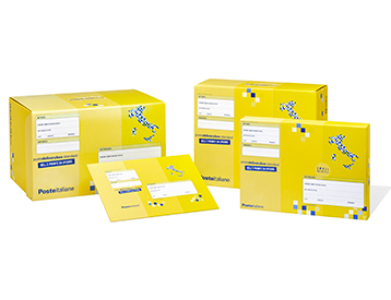 Poste Deliverybox Standard: pacchi gialli