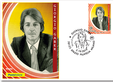 numismatica & filatelica,,,  Card_Box_Cartolina-OBL-Cantanti---Giorgio-Gaber