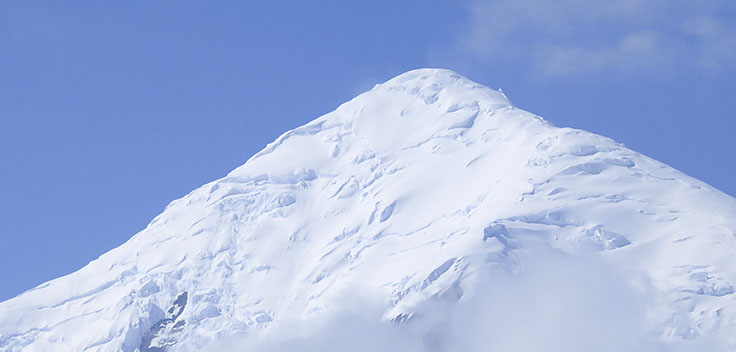 Una vista sulle Alpi