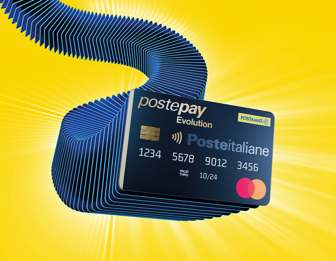 carta di credito nera su sfondo giallo